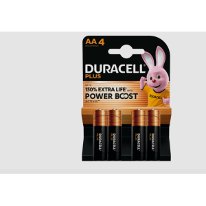 Batterie alcaline stilo aa 1,5v confezione 4 pezzi  mn1500power