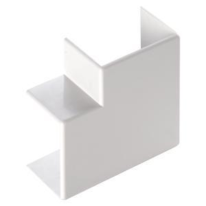 Angolo piano  per canalina 200x80 bianco - ecap20080b
