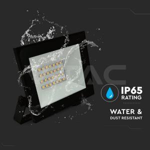 Proiettore led 20w ip65 6500k v tac 23986 illuminazione esterna