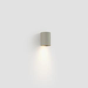 Applique da parete led gu10 8w grigio rigato  40528