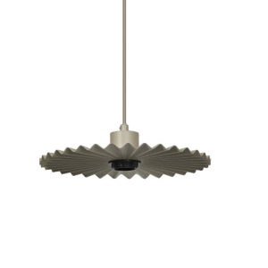 Lampada a sospensione metallo e27 d295  lum838741 design moderno beige