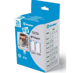 Relè 230v ac 10a  260182304000poa kit con titappo