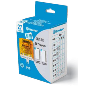 Kit relè modulare serie 27 con accessorio titappo  270182304000poa