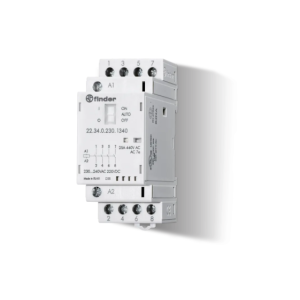 Contattore modulare 25a 4 poli  223402301340 36mm ac