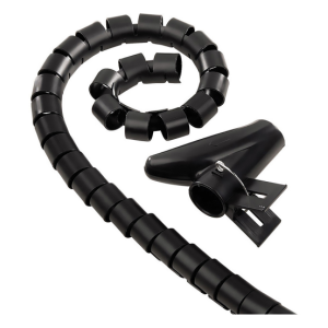 Guaina raccogli cavi nero  1,8 m - 62042