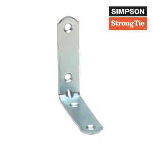 Piastra angolare zincata 40x40x15 mm ec40/2 collegamento legno metallo