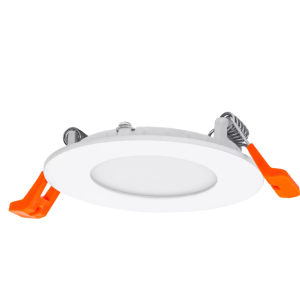 Downlight led slim 85mm 4,5w 6500k bianco  4099854445385 ideale incasso interno soffitto