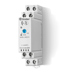 Relè controllo livello modulare 1 scambio 6a  725102400000pqa