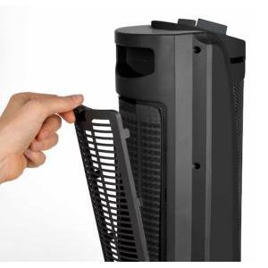 Termoventilatore ceramico bxsh2002e 2000w black decker