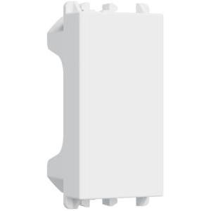 Copriforo elettrico 1 modulo bianco opaco  27350.b serie lybra