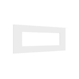 Placca 6 moduli tecnopolimero bianco  27806.bn lybra serie