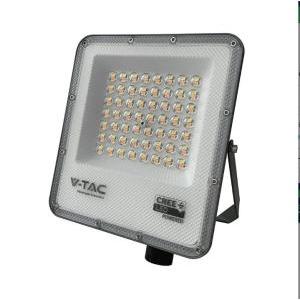 Faro led 50w 3 cct v tac  driver integrato nero cct ip65 240736