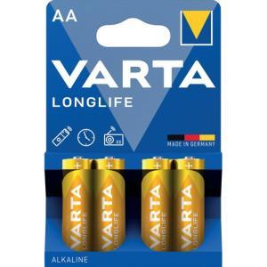 Batterie aa  longlife alcaline set4  - 04106101414