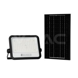 Proiettore led solare  200w con telecomandato con crepuscolare 2000-8000k - 24084