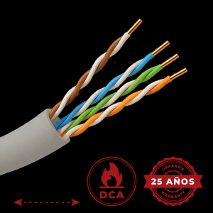 Metro di cavo rete utp cat5e   - utp5e-305-h-dca