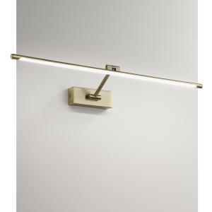 Applique parete led finitura in brunito 12w 3000k 71cm  - gap463c