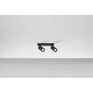 Plafoniera applique orientabile nera 240x160  - 773