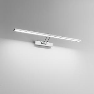 Applique lampada da parete in acciaio e abs led 18w 3000k 89cm  - 940