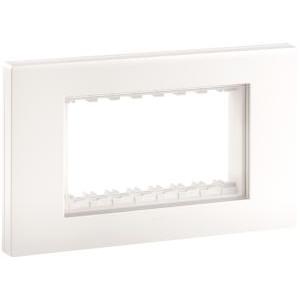 Placca calotta ip55 4 moduli bianca  - 30944.00