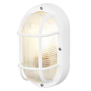 Plafoniera stagna ovale e27 ip44 20x11cm  - lum845565