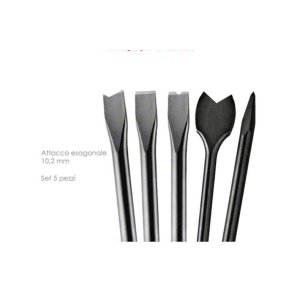Set scalpelli sds esagonali 10.2 mm - u120729105