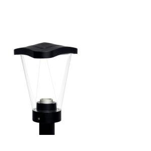 Testa palo e27 ip65 ik07 nero 260mm  - 151/06