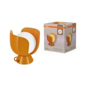 Lampada tavolo 1x10w e14 arancione 21 cm  - lum851788
