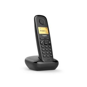 Telefono cordless a170black tasti ergonomici nero gigaset