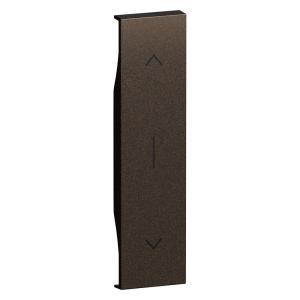 Cover illuminabile pulsante interbloccato 1 modulo bt