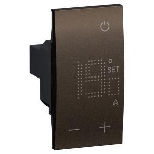 Termostato elettronico 230v 2 moduli  livingnow kb4441