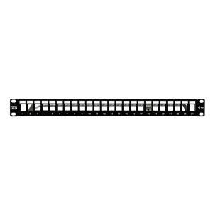 Patch panel rack 24 porte keystone 1u  - 287784