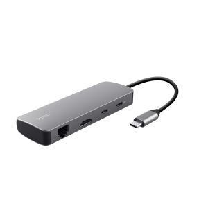 Hub usb c 8 in 1 25672  dalyx grigio
