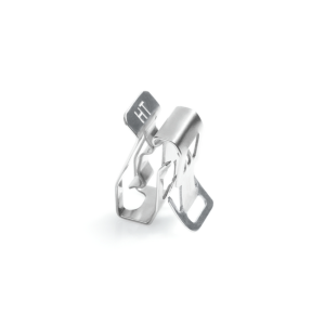 Clip metallica per fissaggio a bordo pannello  ⌀5.0-7.59mm, t=1.0 - 3.0mm   - 151-00982