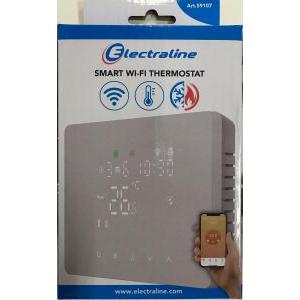 Termostato bianco wifi parete  - 59107
