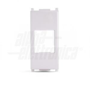 Adattatore keystone bianco rj45 503 compatibile vimar plana  - 96-800-06