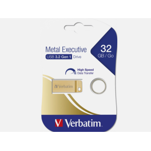 Pen drive usb 3.2 32gb metal colore oro   - 99105