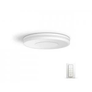 Lampada Led Con Telecomando.Massive Philips Hue Being Plafoniera Colore Bianca Dimmer Switch 3261031p7