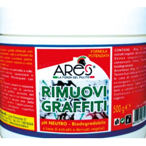 Detergente rimuovi graffiti distrelec in gel 500gr - ar830