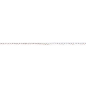 Corda  diametro 3mm bianco vendita al metro - dy2701062