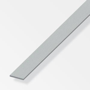 Barra piatta alfer aluminium 30x2mm lunghezza 2m argento - 05014