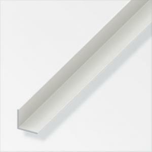 Aluminium gmbh 1mt di profilo angolare in plastica colore bianco 12142