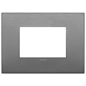 Arke' placca classic 3 posti colore ardesia matt 19653.02