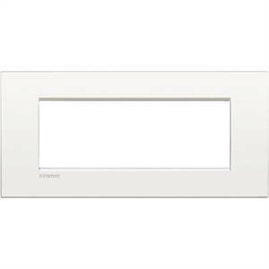 Livinglight air placca 7 moduli colore bianco puro lnc4807bn