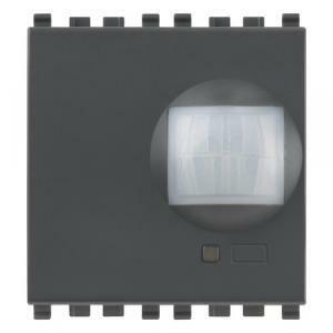 Eikon by-alarm rivelatore ir+microonde grigio 20479