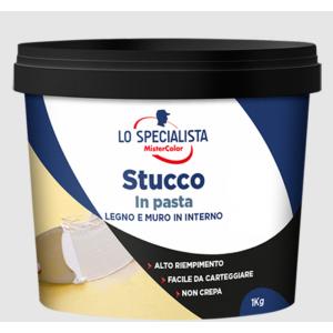 Stucco in pasta lo specialista mistercolor 1kg bianco - 195109e010001