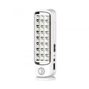 Lampada ricaricabile a led anti black-out con dimmer 38.8002.10