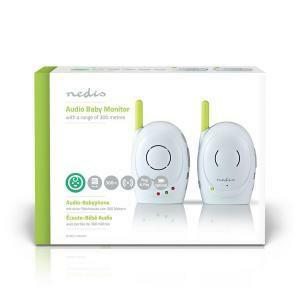 Audio baby monitor wireless in plastica colore bianco bamo110auwt