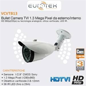 Bullet camera hd-tvi 1.3 mpixel 2.8-12mm etvcvtb13
