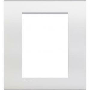 Livinglight air placca 3+3 moduli colore bianco puro lnc4826bn