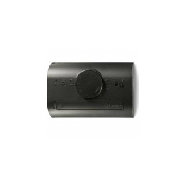 finder finder termostato elettronico a batteria a parete antracite 1t4190032000